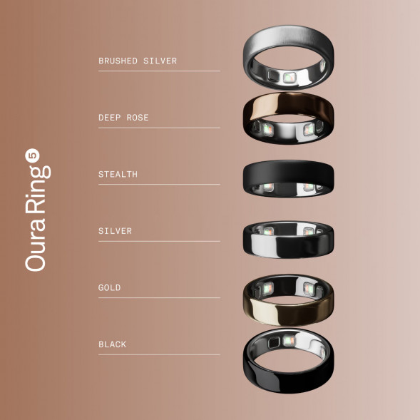 Умное кольцо Oura Ring 5 (размер 8), золотой/Gold в Нижнем Тагиле