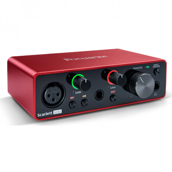 Внешняя звуковая карта FOCUSRITE Scarlett Solo 3rd Gen в Нижнем Тагиле