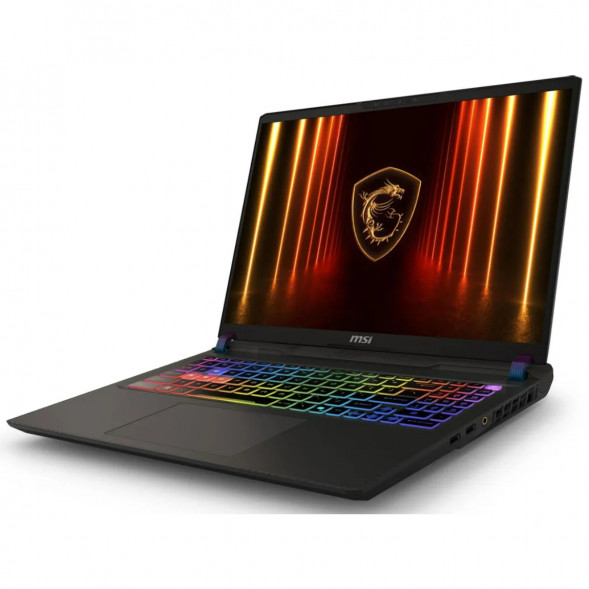 Ноутбук MSI Vector A16 HX A8WHG-033XRU (16&amp;quot;, IPS, AMD Ryzen 9 8940HX 2.4ГГц, 16-ядерный, 16ГБ DDR5, 1ТБ SSD, NVIDIA GeForce RTX 5070 Ti 12 ГБ, без ОС), серый космос в Нижнем Тагиле