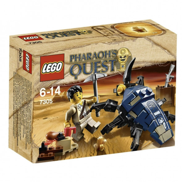 Конструктор LEGO Pharaohs Quest 7305 Атака скарабея в Нижнем Тагиле