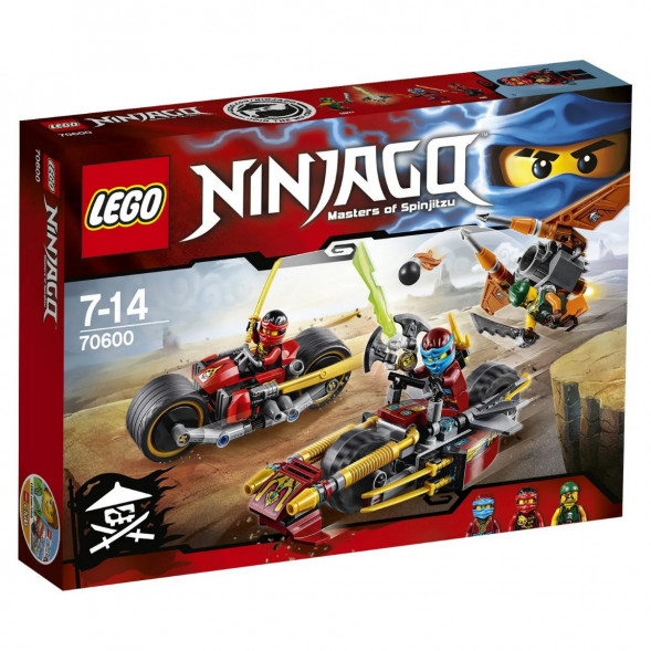 Конструктор LEGO Ninjago 70600 Погоня на мотоциклах в Нижнем Тагиле