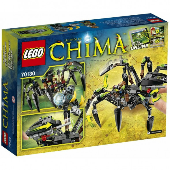 Конструктор LEGO Legends of Chima 70130 Паучий охотник Спарратуса в Нижнем Тагиле