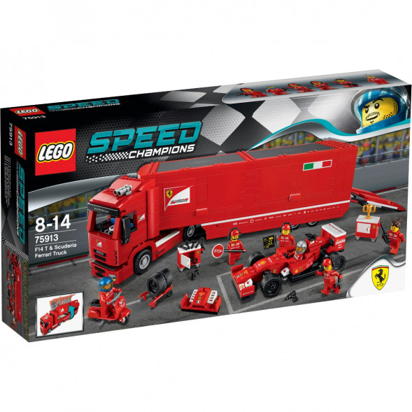 Конструктор LEGO Speed Champions 75913 F14 T и Scuderia Ferrari в Нижнем Тагиле