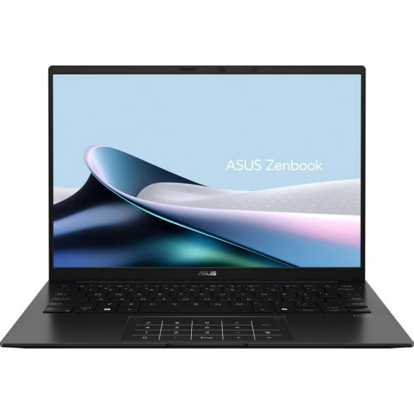 Ноутбук ASUS Zenbook 14 UM3406GA-QD132 (14&amp;quot;, OLED, AMD Ryzen AI 5 430 2ГГц, 4 ядра, 16ГБ LPDDR5x, 512ГБ SSD, AMD Radeon 840M, без ОС), черный в Нижнем Тагиле