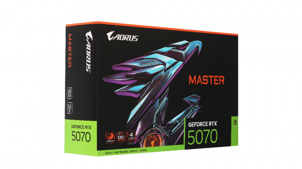 Видеокарта Gigabyte GeForce RTX 5070 AORUS MASTER, 12 ГБ GDDR7 в Нижнем Тагиле
