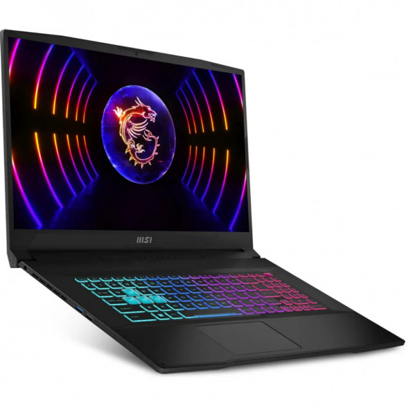 Ноутбук MSI Katana 17 B13VEK-1624XRUY (17.3&amp;quot;, IPS, Intel Core i5 13420H 2.1ГГц, 8 ядер, 16ГБ DDR5, 512ГБ SSD, NVIDIA GeForce RTX 4050 - 6 ГБ, без ОС), черный в Нижнем Тагиле