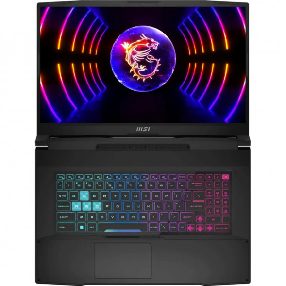 Ноутбук MSI Katana 17 B13VEK-1624XRUY (17.3&amp;quot;, IPS, Intel Core i5 13420H 2.1ГГц, 8 ядер, 16ГБ DDR5, 512ГБ SSD, NVIDIA GeForce RTX 4050 - 6 ГБ, без ОС), черный в Нижнем Тагиле
