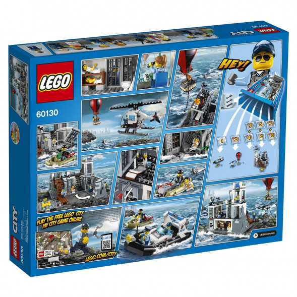Конструктор LEGO City 60130 Police Остров-тюрьма в Нижнем Тагиле