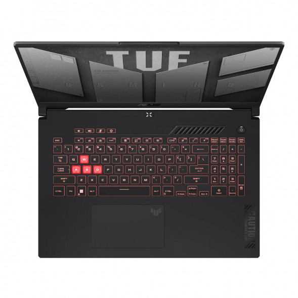 Ноутбук ASUS TUF Gaming A17 FA707NUG-HX156 (17.3&amp;quot;, IPS, 6 ядер, AMD Ryzen 7 7445HS 3.2 ГГц, 16 ГБ DDR5, SSD 512 ГБ, NVIDIA GeForce RTX 4050 - 6 ГБ, без ОС), черный в Нижнем Тагиле