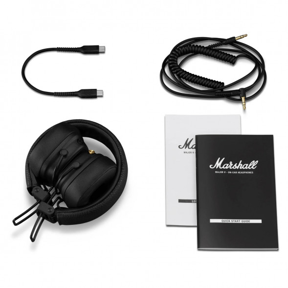 Беспроводные наушники Marshall Major V, чёрный в Нижнем Тагиле