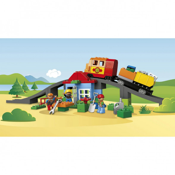 Конструктор LEGO DUPLO Town 10508 Большой поезд в Нижнем Тагиле
