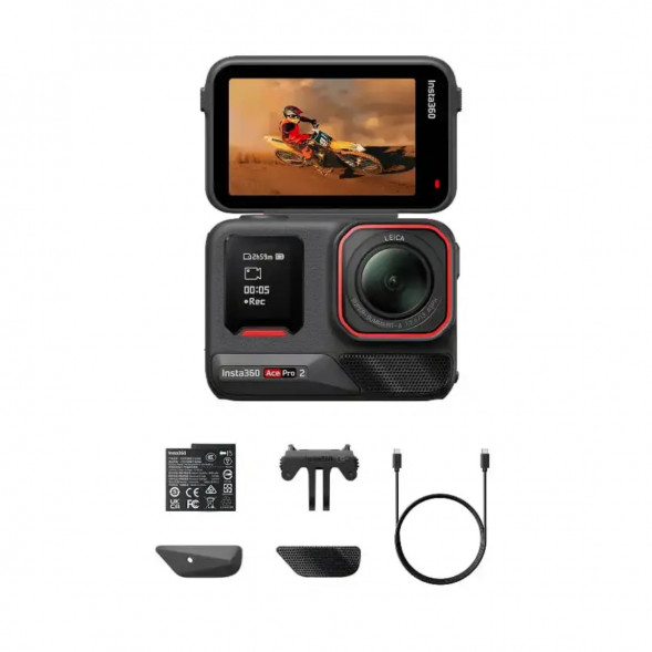 Экшн-камера Insta360 Ace Pro 2, Midnight Black в Нижнем Тагиле
