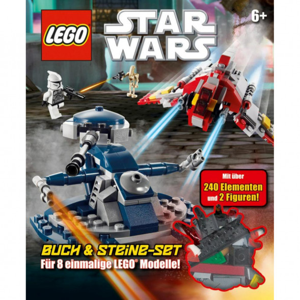 Книга и набор кубиков LEGO Star Wars Buch &amp;amp; Steine-Set Fur 8 einmalige Lego Modelle! в Нижнем Тагиле