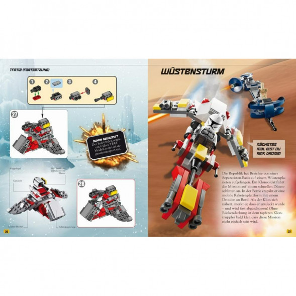 Книга и набор кубиков LEGO Star Wars Buch &amp;amp; Steine-Set Fur 8 einmalige Lego Modelle! в Нижнем Тагиле