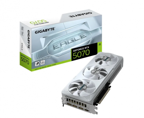 Видеокарта Gigabyte RTX 5070 EAGLE OC ICE SFF 12G, 12 Гб GDDR7 в Нижнем Тагиле