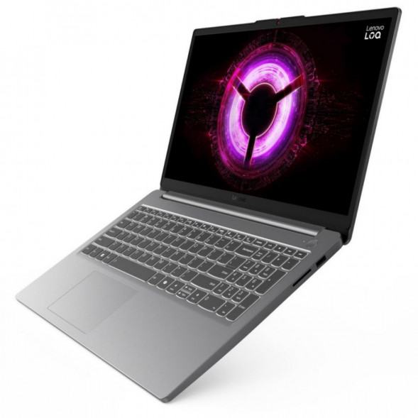 Ноутбук Lenovo LOQ 15ARP10E (83S0007FUS) (15.6&amp;quot;, IPS, AMD Ryzen 7 170 3.2 ГГц, 8 ядер, 16 ГБ DDR5, SSD 512 ГБ, NVIDIA  GeForce RTX 4050 - 6 ГБ, Windows 11 Home), серый в Нижнем Тагиле
