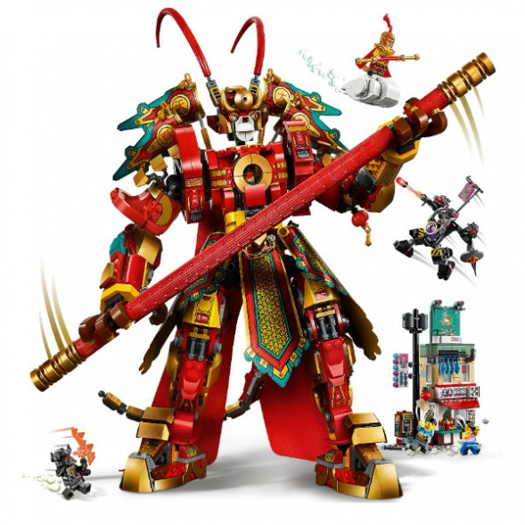 Конструктор LEGO Monkie Kid 80012 Боевой робот Царя Обезьян в Нижнем Тагиле