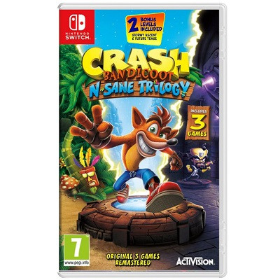 Игра Crash Bandicoot N-Sane Trilogy для (Switch, английский язык) в Нижнем Тагиле