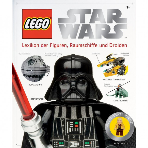 Книга и набор кубиков LEGO Star Wars: Lexikon der Figuren, Raumschiffe und Droiden в Нижнем Тагиле