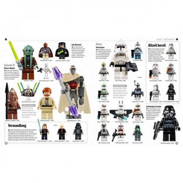 Книга и набор кубиков LEGO Star Wars: Lexikon der Figuren, Raumschiffe und Droiden в Нижнем Тагиле