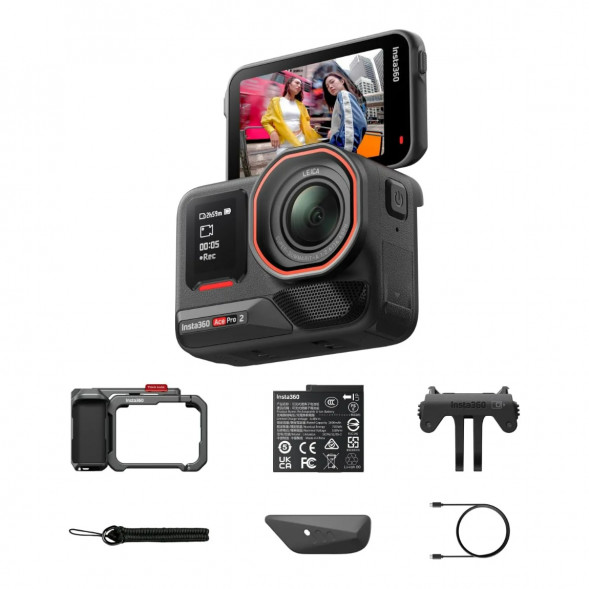 Экшн-камера Insta360 Ace Pro 2 Single Battery Xplorer Bundle, Gray в Нижнем Тагиле