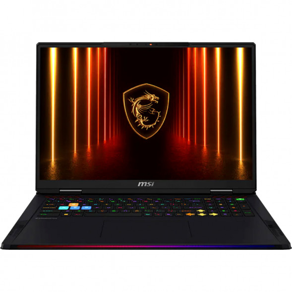 Ноутбук MSI Raider A18 HX A9WJG-407RU (18&amp;quot;, IPS, AMD Ryzen 9 9955HX3D 2.5ГГц, 16-ядерный, 32Гб DDR5, 2Тб SSD, RTX 5090 24Гб, Windows 11 Home), черный в Нижнем Тагиле