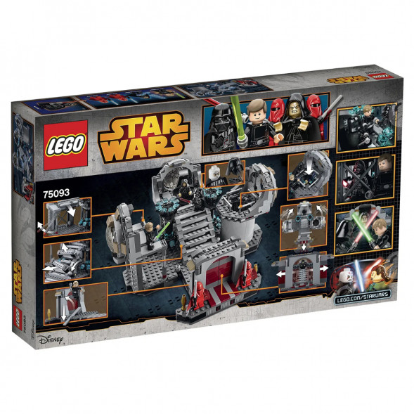 Конструктор LEGO Star Wars 75093 Звезда Смерт - Последняя схватка в Нижнем Тагиле