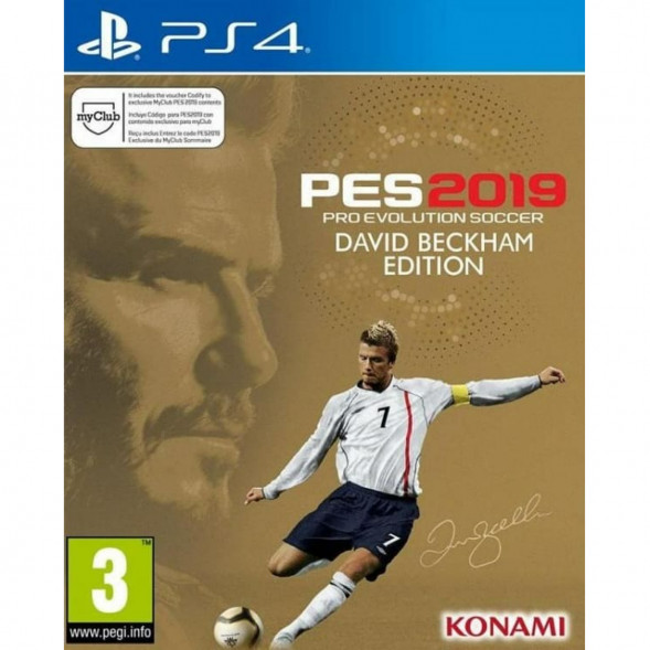 Игра PES 2019: Pro Evolution Soccer. David Beckham Edition [PS4, русские субтитры] в Нижнем Тагиле