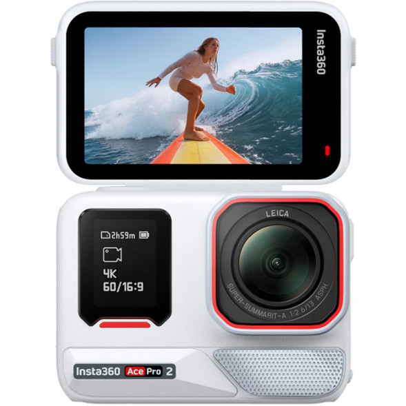 Экшн-камера Insta360 Ace Pro 2 Single Battery Xplorer Bundle, Arctic White в Нижнем Тагиле