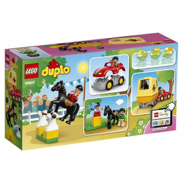 Конструктор LEGO DUPLO Town 10807 Трейлер для лошадок в Нижнем Тагиле