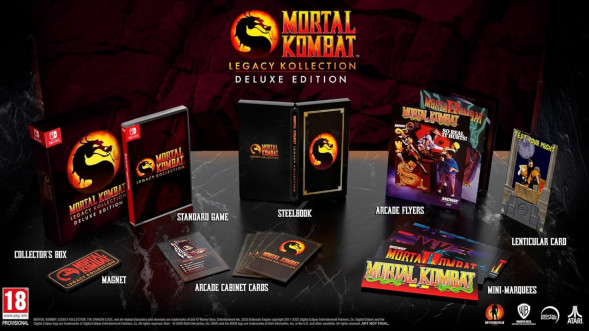 Игра Mortal Kombat: Legacy Kollection. Deluxe Edition [Nintendo Switch, английская версия] в Нижнем Тагиле