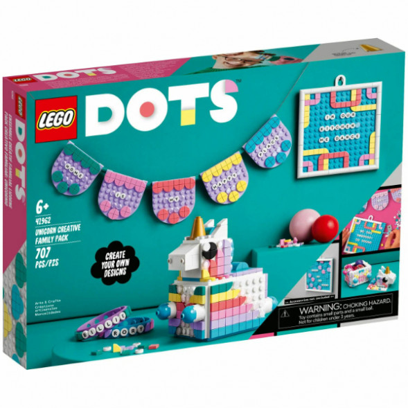 Конструктор LEGO DOTS 41962 Творческий семейный набор «Единорог» в Нижнем Тагиле