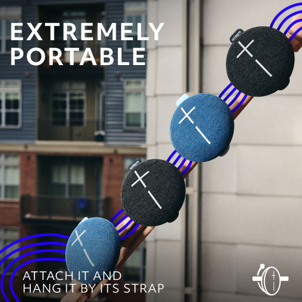 Портативная колонка Ultimate Ears MINIROLL, синий в Нижнем Тагиле