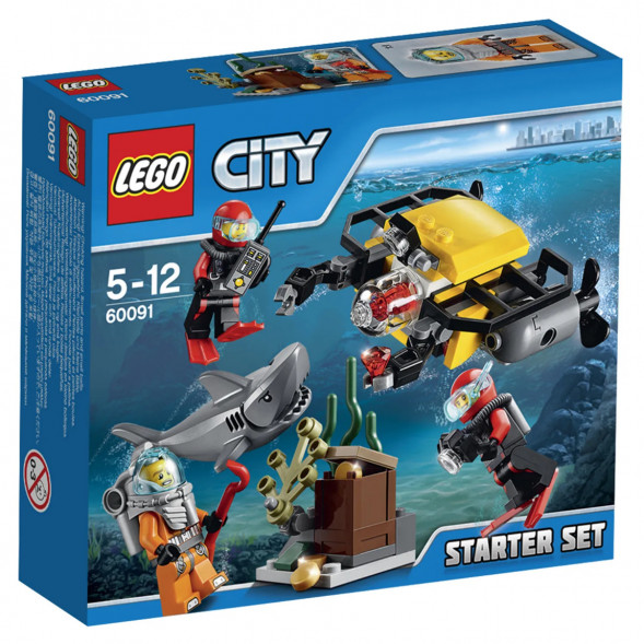 Конструктор LEGO City Deep Sea Explorers 60091 Исследование морских глубин в Нижнем Тагиле