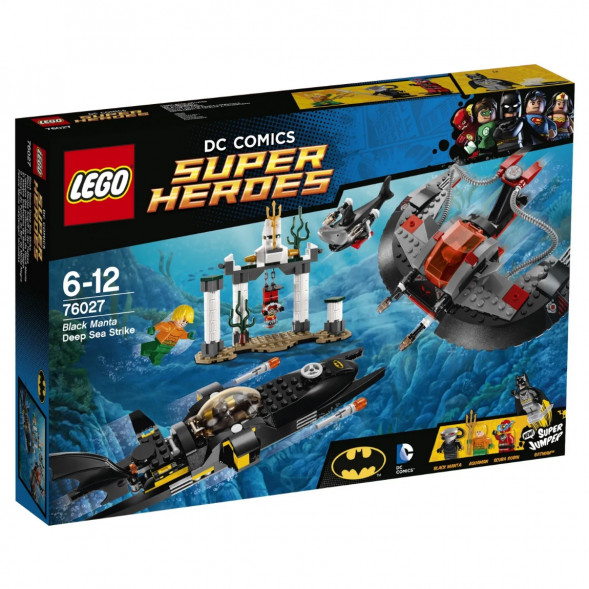 Конструктор LEGO Super Heroes 76027 Глубоководная атака Черного Манта в Нижнем Тагиле