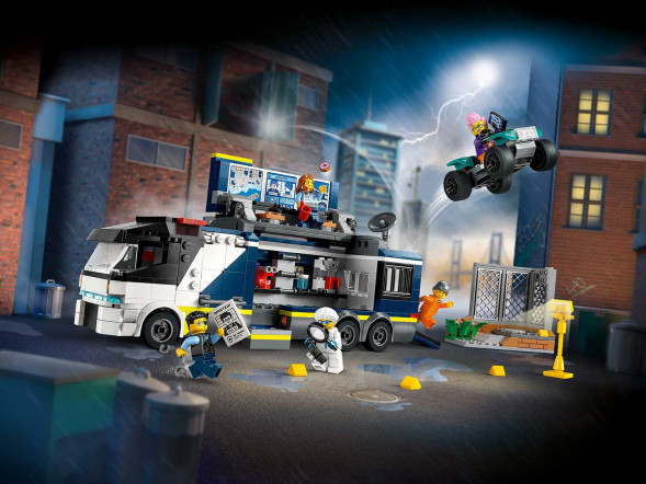 Конструктор LEGO City 60418 Полицейский грузовик криминалистической лаборатории в Нижнем Тагиле