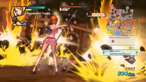 Игра One Piece Pirate Warriors 3 [PS4, английская версия] в Нижнем Тагиле