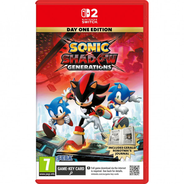 Игра Sonic x Shadow Generations. Day One Edition [Nintendo Switch 2, русские субтитры] в Нижнем Тагиле