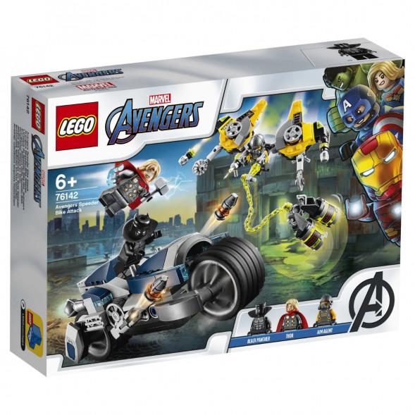 Конструктор LEGO Super Heroes 76142 Мстители Атака на спортбайке в Нижнем Тагиле