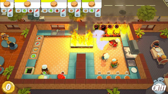 Игра Overcooked &amp;amp; Overcooked 2 [Nintendo Switch, английская версия] в Нижнем Тагиле