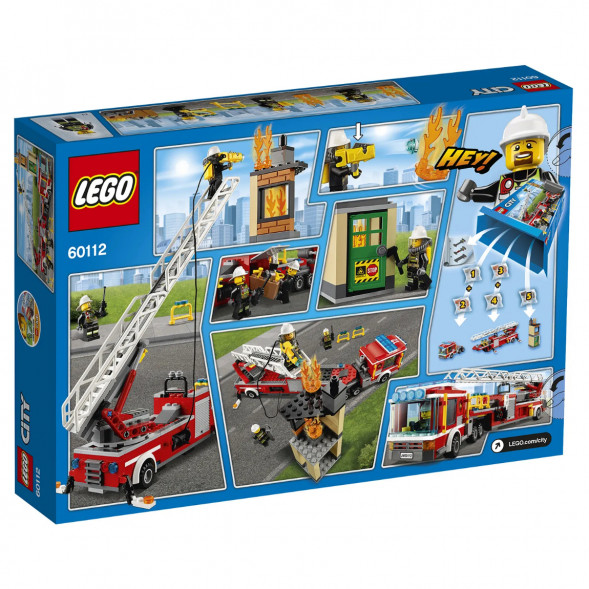 Конструктор LEGO City Fire 60112 Пожарная машина в Нижнем Тагиле