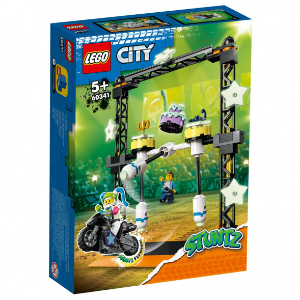 Конструктор LEGO City 60341 Трюковое испытание «Нокдаун» в Нижнем Тагиле