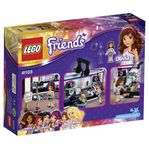 Конструктор LEGO Friends 41103 Поп звезда: студия звукозаписи в Нижнем Тагиле