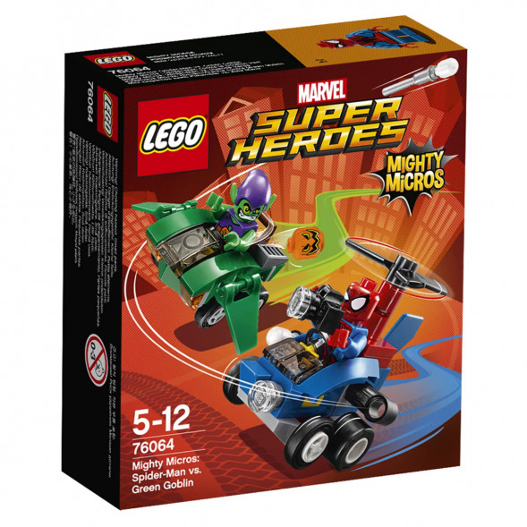 Конструктор LEGO Super Heroes 76064 Человек‑паук против Зелёного Гоблина в Нижнем Тагиле