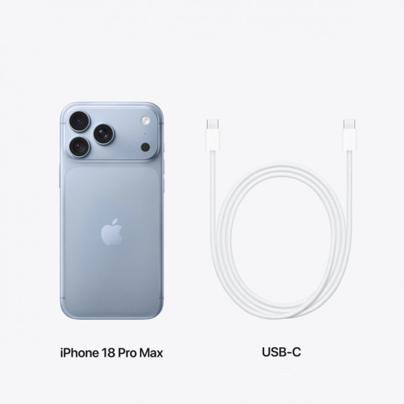 Смартфон Apple iPhone 18 Pro Max 512GB (eSIM), Glacier в Нижнем Тагиле