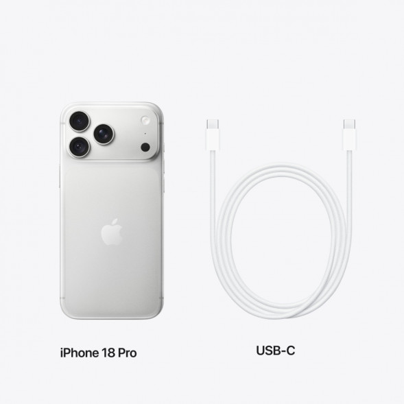 Смартфон Apple iPhone 18 Pro 2TB (eSIM), Silver в Нижнем Тагиле