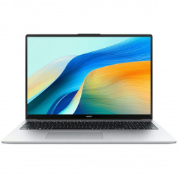 Ноутбук Huawei MateBook D 16 MCLG-X 53014QLA (16&amp;quot;, IPS, Intel Core i5 13420H 2.1ГГц, 8 ядер, 16ГБ LPDDR4x, 512ГБ SSD, Intel UHD Graphics, без ОС), серебристый