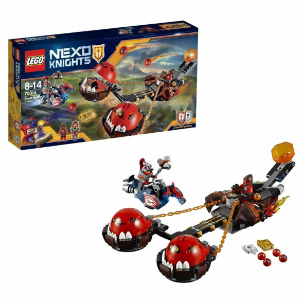 Конструктор LEGO Nexo Knights 70314 Безумная колесница Укротителя в Нижнем Тагиле