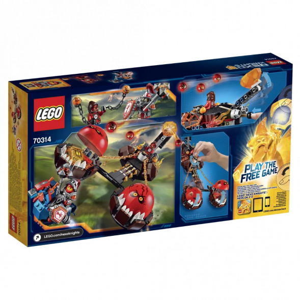 Конструктор LEGO Nexo Knights 70314 Безумная колесница Укротителя в Нижнем Тагиле