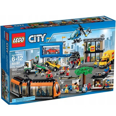Конструктор LEGO City 60097 Городская площадь, 1683 дет. в Нижнем Тагиле